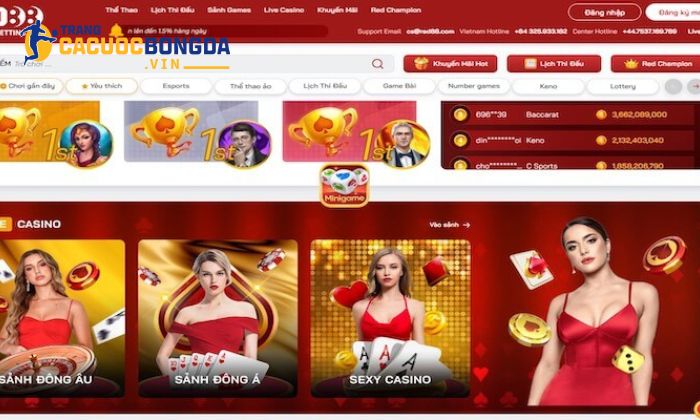 Red88 - điểm đến nổi bật trong thị trường cá cược