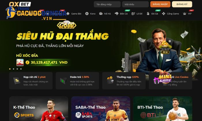 Lợi ích của thành viên tại Oxbet